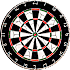 Bull's Bristol dartskive med pile