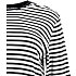 VRS dame oversize T-shirt med striber str. 50 - sort