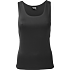 VRS dame vendbar mikrofiber tanktop str. S - sort