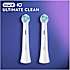 Oral-B iO Ultimate Clean tandbørstehoveder 2-pak - hvid