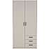 Sprint garderobeskab - beige