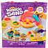 Kinetic Sand squish pizza