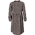 VRS dame kjole med tern str. 2XL - sort