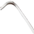 DERBY skohorn 60 cm - sølvfarvet