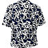 VRS dame blomstret oversize T-shirt str. 54 - navy