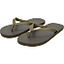 VRS herre flip flops str. 45 - brun