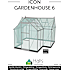 Halls Icon Gardenhouse 6 - 8,6 m2 - sort