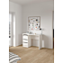 Function Plus skrivebord med 3 skuffer - hvid