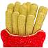 Fao Schwarz Pommes frites bamse 28 cm