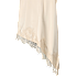 VRS dame asymmetrisk stroptop med blondekanter str. M - beige