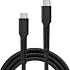 X2O Longlife 100 W USB-C/C-kabel 1M - Sort
