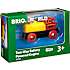 BRIO 33594 Batteridrevet tovejs lokomotiv, rødt/gult