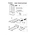 Cosmo plantestativ 66x26x151 cm - sort