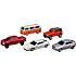 Car Mania Diecast legetøjsbiler 5-pak - flere varianter - assorteret