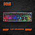 Deltaco Gaming RGB tastatur - sort