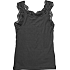 VRS børne blondetop str. 110/116 - sort