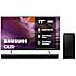 Samsung TV 77" TQ77S85F + HW-B46CF Soundbar