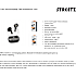 Streetz T150 TWS transparent In-ear - sort