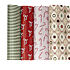 Jul gavepapir 70 cm x 3 m - flere varianter - assorteret