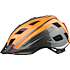 SCO cykelhjelm med lys - orange/sort