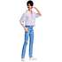 KPop Demon Hunters Saja Boys Jinu dukke 32 cm