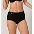 Sloggi dame 3-pak maxi str. 46 - sort
