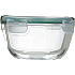 Rotho Nala madopbevaring rund - glas - 1 liter