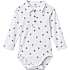 Tiny One body polo str. 80 - hvid
