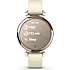 Garmin Lily 2 smartwatch GPS - Cream Gold med Coconut silikonerem