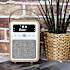 VQ Monty DAB+/FM og Bluetooth radio - træ