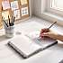 Danpen Junior A5 notesbog plys - Grey Fox