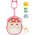Squish-a-longs Squishmallows nøglering 2,5 cm 3-pak – flere varianter – assorteret