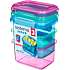 Sistema Lunch madopbevaring - 3-pak - 400 ml