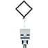 Minecraft backpack buddies figur - flere varianter - assorteret