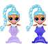 L.O.L. Surprise! Mermaid Makeover Magic Baby Sisters dukke - flere varianter - assorteret