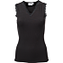 VRS dame ribtop med blondekant str. 2XL - sort