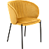 Michelle spisebordsstol - karry velour