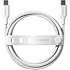 PanzerGlass Racing kabel 2 meter - Silver White