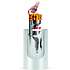 Dyson Cinetic Big Ball Multifloor 2 poseløs støvsuger - sølvfarvet/rød