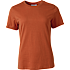 VRS dame T-shirt str. L - orange