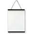 Plakatliste i sort - 31 cm