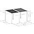 Matterhorn pergola 406x306 cm - antracit