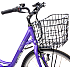 SCO Premium E-Uni dame elcykel 28" 15AH - lilla