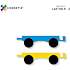 Connetix Car Pack magnetbiler 2 stk. - rainbow