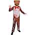 Halloween zombie bamse str. 164