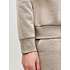 JJ REBEL herre hoodie med print str. 2XL - beige