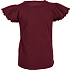 VRS børne T-shirt str. 98/104 - bordeaux