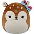 Squishmallows bamse 19 cm - flere varianter - assorteret