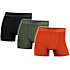 Marathon herre 3-pak tights str. 3XL - orange/grøn/sort