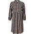 VRS dame kjole med tern str. 2XL - sort